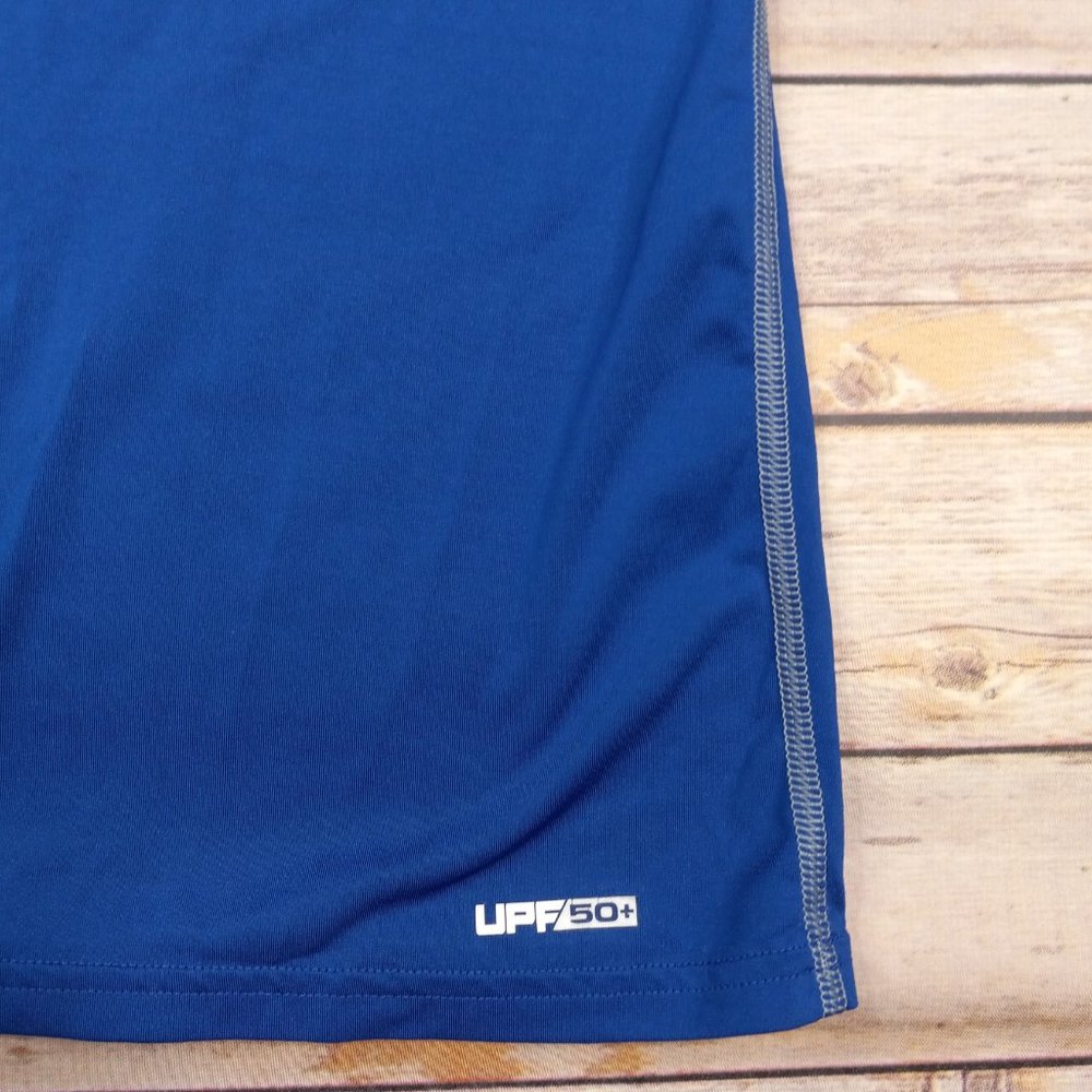 Under Armour Fitted YXL Heatgear Blue Performance T Shirt Youth XL - Picture 2 of 6